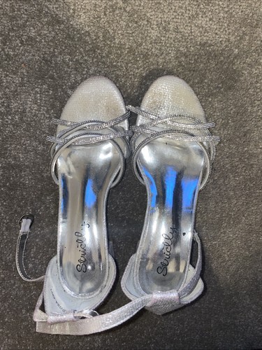 Girls silver party - silver,