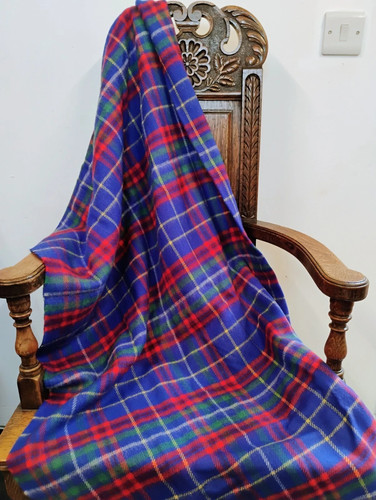 100 lambswool tartan - 100%,