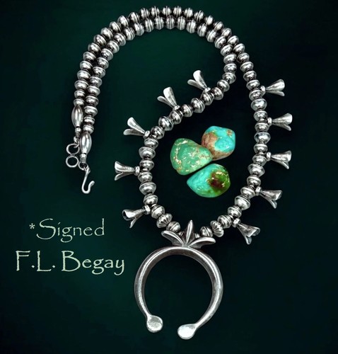 Begay navajo squash blossom - navajo,
