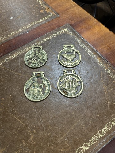 Vintage set horse brass - vintage,