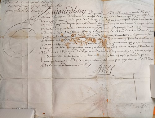 1701 french royal military - french,