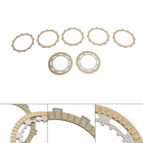 Clutch kit friction plates - &,
