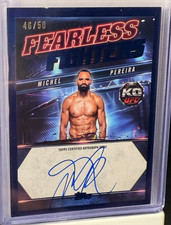 Topps Knockout UFC 2025 MICHEL PEREIRA Fearless Fighters Autograph Card /50