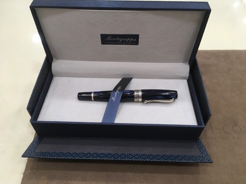 Montegrappa blue pearl pen - montegrappa,