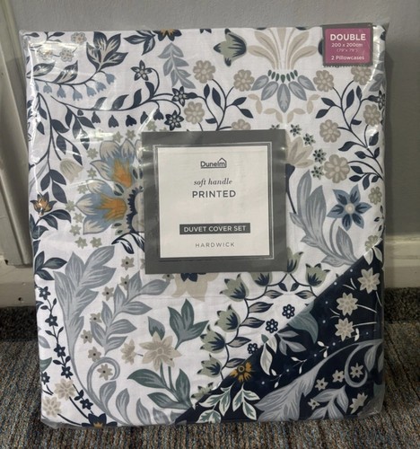 Dunelm double hardwick blue - dunelm,