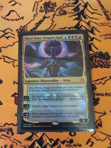 Foil nicol bolas - foil, dragon-god