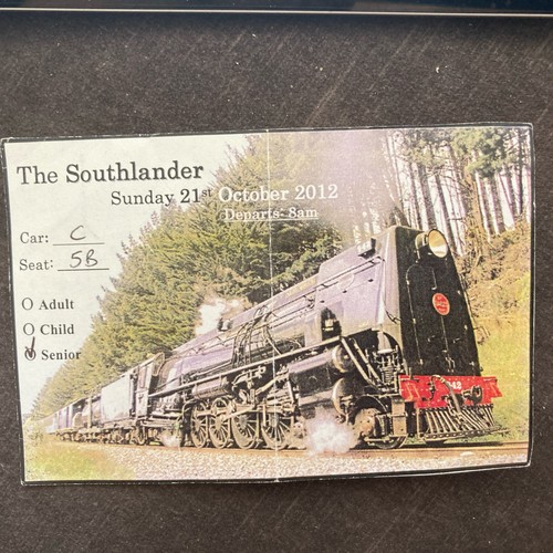 Railway ticket the - railway.,
