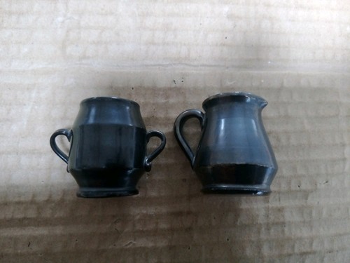 Two miniature dicker ware - two,