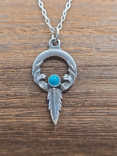 Vtg sisk pewter dreamcatcher - pewter,