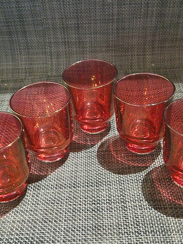 Vintage mid century ruby - vintage, mid-century