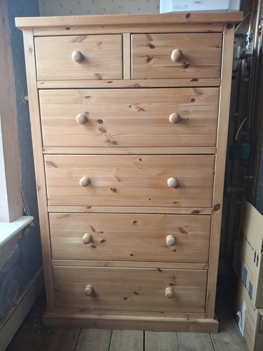 Solid pine chest - pine, of