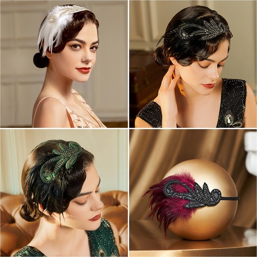 1920s flapper headband - 1920s,