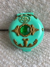 Polly Pocket Green Jewelled