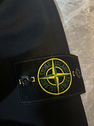 Stone island black - black, crew