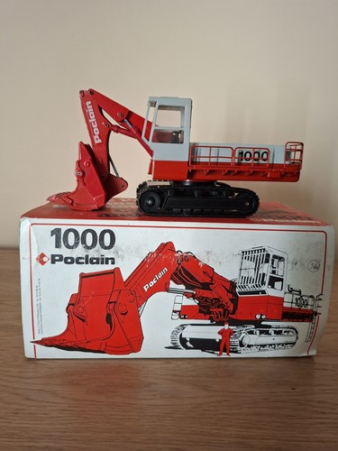 Poclain 1000 excavator 50 - 1000, 1:50