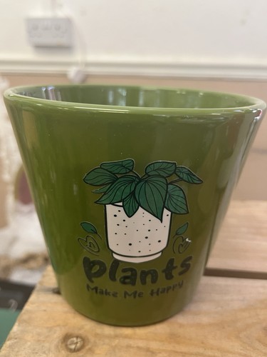 Ceramic indoor houseplant pot - ceramic,