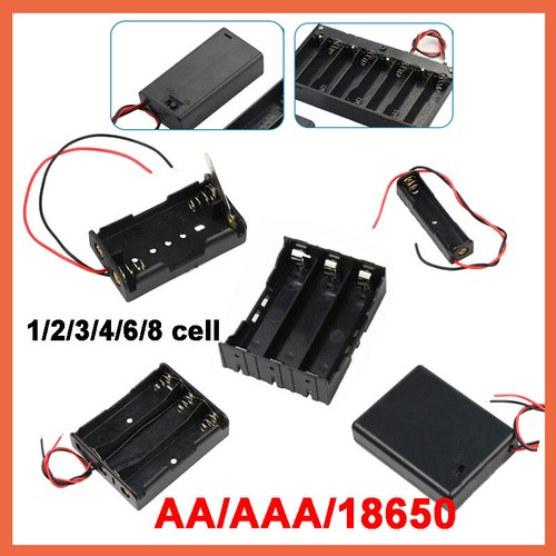Aaa 18650 battery holder - aa/aaa/18650,