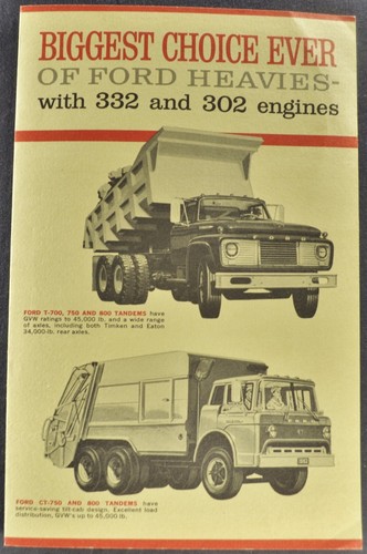 1962 ford heavy duty truck - heavy,
