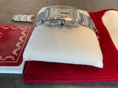 Cartier tank chronoflex 2303 - tank,