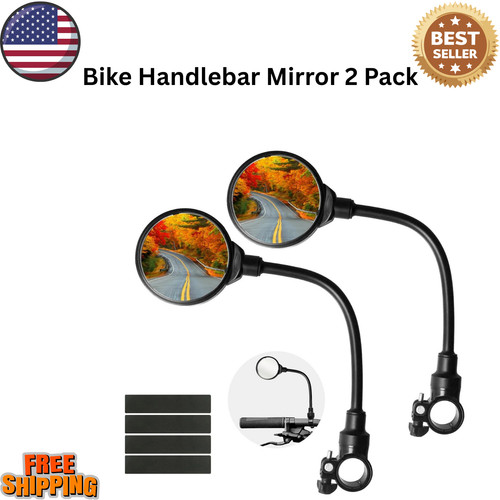 Bike handlebar mirror pack - handlebar,