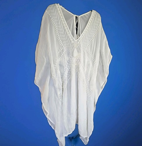 Monsoon artisan white chiffon - artisan,