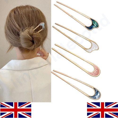 Womens hair pin shaped fork - womens,