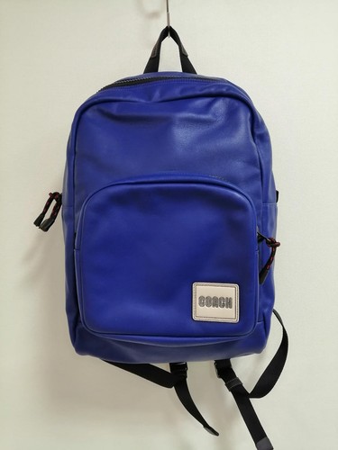 Coach backpack blue leather - coach,