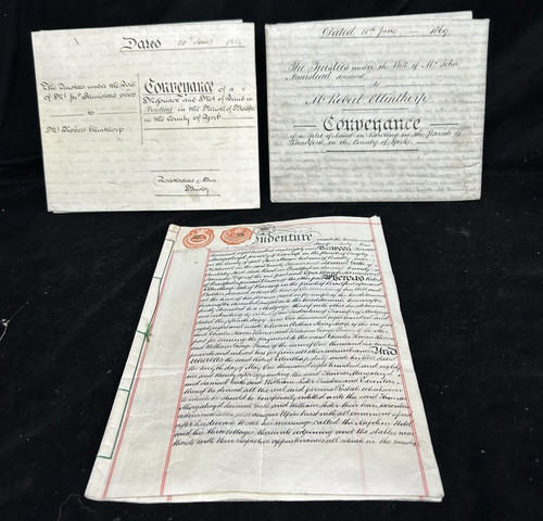 Original 19th c vellum - ,