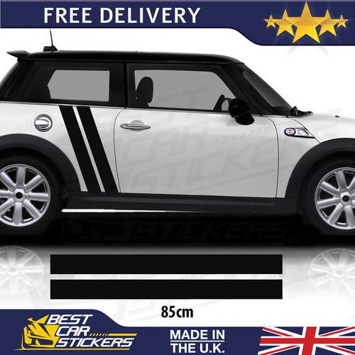 Stripes for mini cooper - for, side