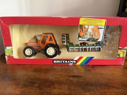 Britains fiat tractor - fiat,