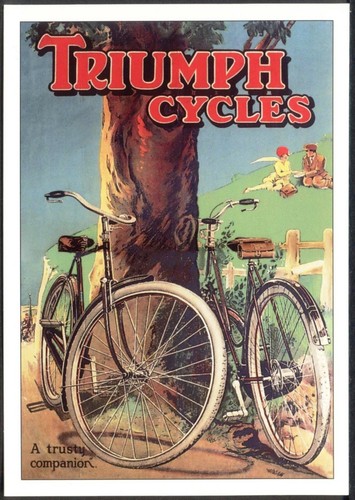 Modern postcard triumph - modern, postcard: