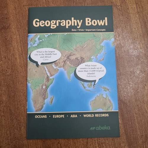 Abeka geography bowl - abeka,