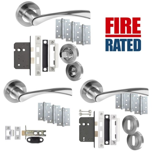 Astrid chrome door - chrome, fire