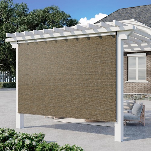 Outdoor sunshade roller shades - outdoor,