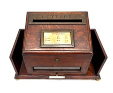 Antique Victorian Oak Country