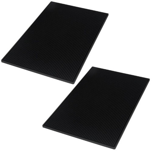 Chef hub rubber bar mat - rubber,