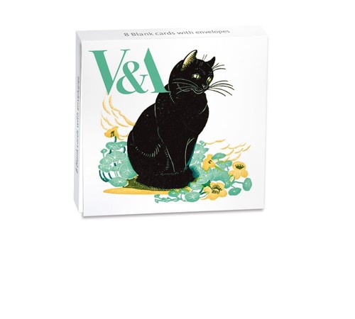 Lucky black cat - black,
