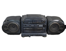 Fisher Radio and Cassette Deck w/ CD Player w/ Detachable Speaker Model PH-07700