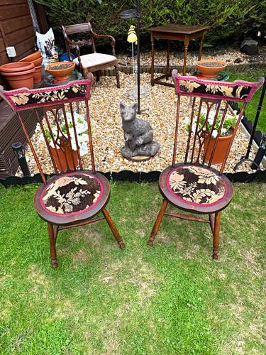 Pair antique high wycombe - antique,