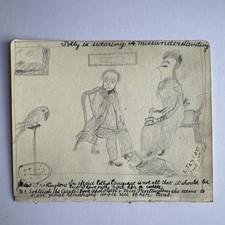 1915 Original Hand Drawn