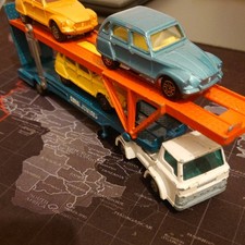 Corgi Juniors Ford D Series Truck Hoynor Mk2 Car Transporter Citroen 2cv Dyane 