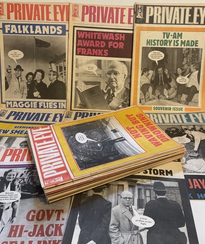 Private eye magazine - x, 1983