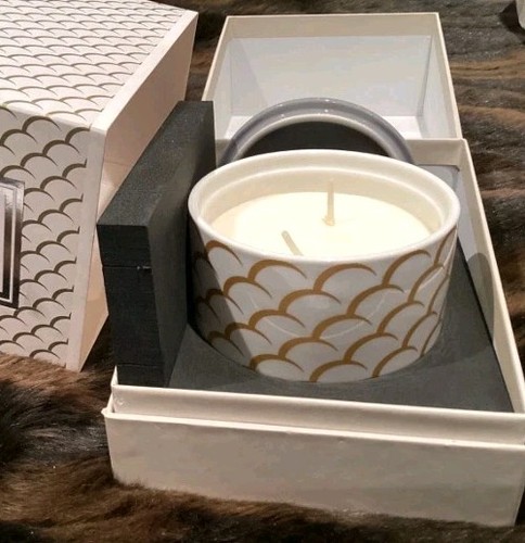 New fired earth candle - fired,
