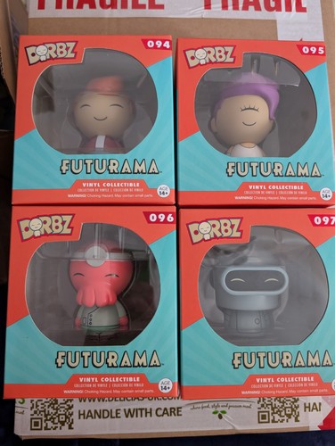 Full set futurama dorbz fry - futurama,