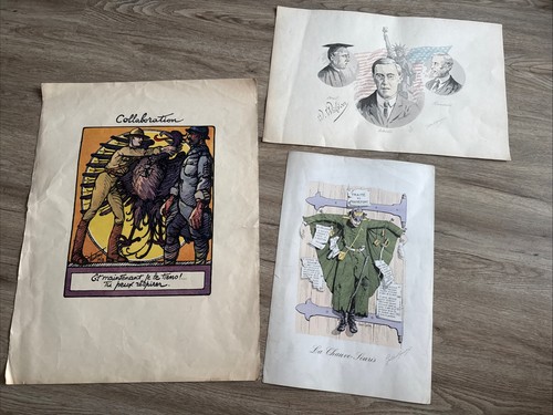 Rare hand signed wwi - rare,