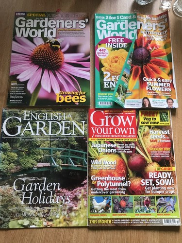 Gardeners world magazines - magazines, july
