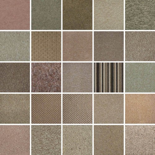 Beige loop carpet - beige, lounge