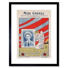 War WWI France Edith Cavell