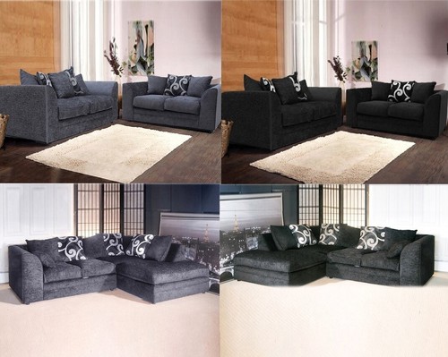 Zina chenille fabric - zina, sofa