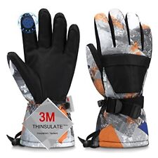 Ski Gloves Waterproof Warm